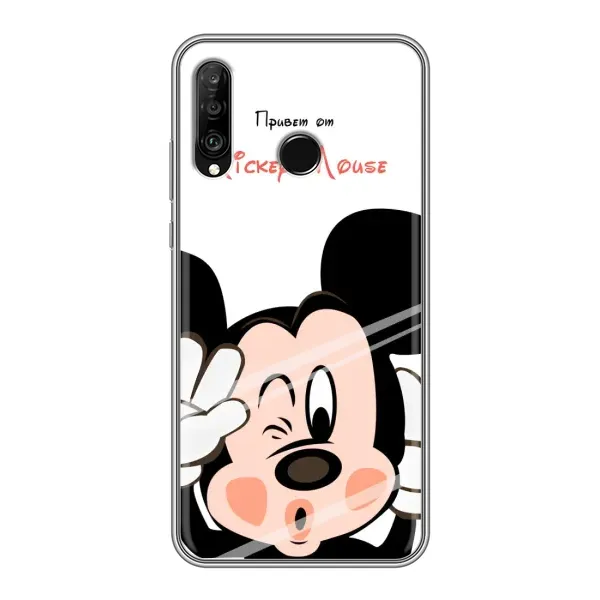 Чохол з принтом «Маус Міккі» для Huawei P30 Lite / Nova 4e Чохол з принтом «Маус Міккі» для Huawei P30 Lite / Nova 4e