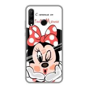 Міккі Маус чохол для Huawei P30 Lite (AlphaPrint - Мультяшні) (Маус Мінні)