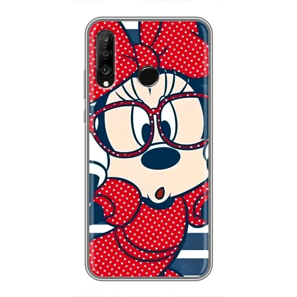 Чохол з принтом «Маус в окулярах» для Huawei P30 Lite / Nova 4e Чохол з принтом «Маус в окулярах» для Huawei P30 Lite / Nova 4e