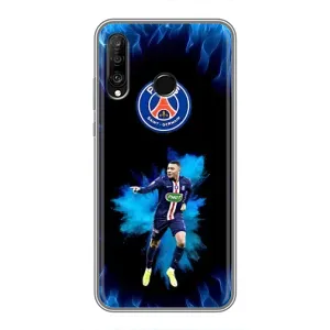 Чехол с принтом «Мбаппе в огне» для Huawei P30 Lite / Nova 4e