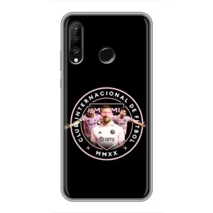 Чохол з принтом «Мессі в лого» для Huawei P30 Lite / Nova 4e