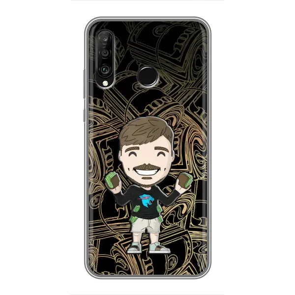 Чехол с принтом «Mister Beast» для Huawei P30 Lite / Nova 4e