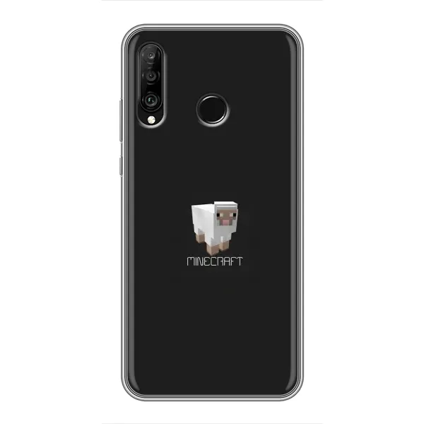 Чехол с принтом «Овечка Майнкрафт» для Huawei P30 Lite / Nova 4e