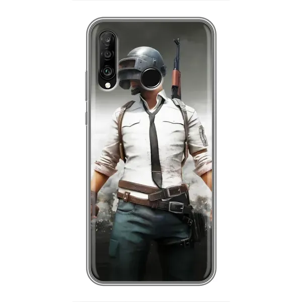 Чехол с принтом «Пабг мен» для Huawei P30 Lite / Nova 4e