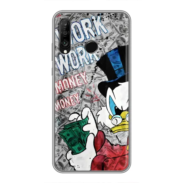 Чехол с принтом «Работа Работа» для Huawei P30 Lite / Nova 4e