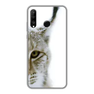 Чохли з картинкою животних Huawei P30 Lite (Рись)