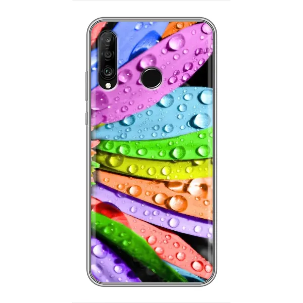 Чехол с принтом «Семицветик» для Huawei P30 Lite / Nova 4e
