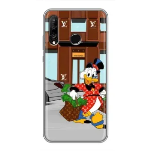 Чехли для Huawei P30 Lite - Скрудж МакДак Louis Vuitton (PREMIUMPrint) (Скрудж ЛВ)