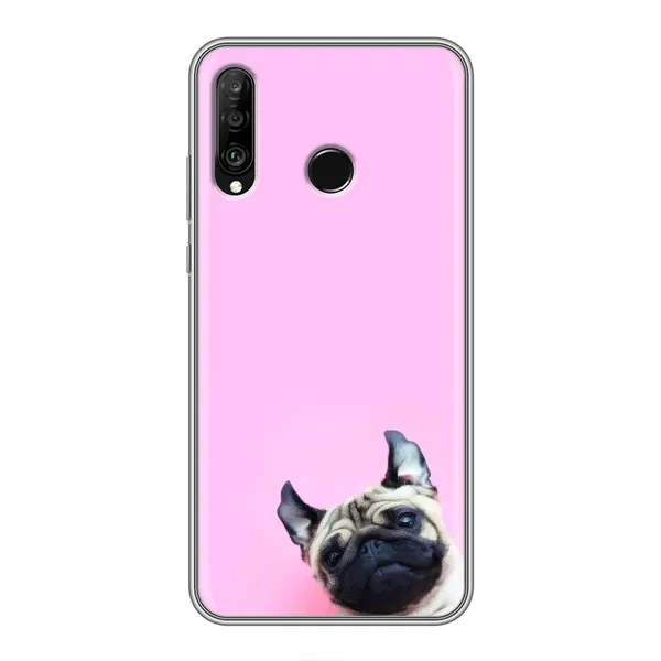 Чехол с принтом «Смешная собака» для Huawei P30 Lite / Nova 4e Чехол с принтом «Смешная собака» для Huawei P30 Lite / Nova 4e