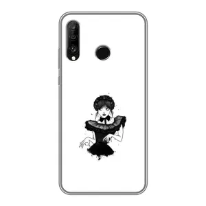 Чохол з принтом «танець Венздей» для Huawei P30 Lite / Nova 4e