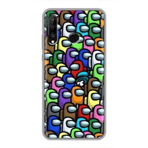 Чехол Амонг Ас для Huawei P30 Lite (AlphaPrint)