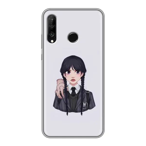 Чохол з принтом «Венздей і Річ» для Huawei P30 Lite / Nova 4e