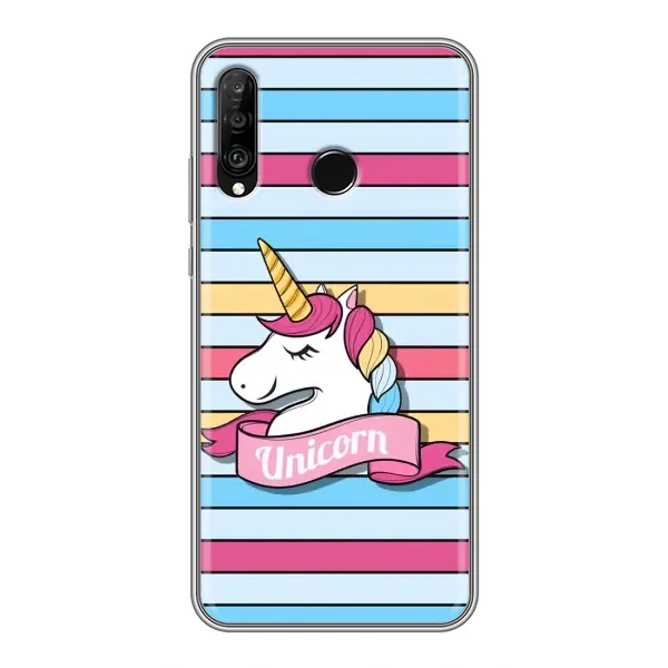Чохол з принтом «Unicorn» для Huawei P30 Lite / Nova 4e Чохол з принтом «Unicorn» для Huawei P30 Lite / Nova 4e