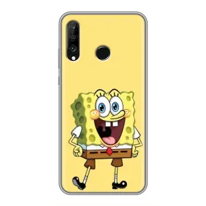 Чехол с принтом «Веселый Спанч Боб» для Huawei P30 Lite / Nova 4e