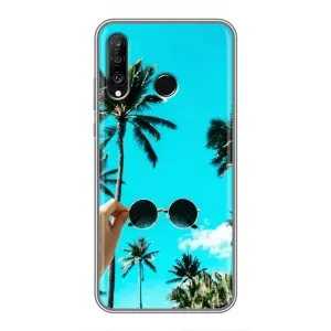 Силіконовий чохол з КАРТИНКАМИ літо для Huawei P30 Lite (AlphaPrint) (Погляд літо)