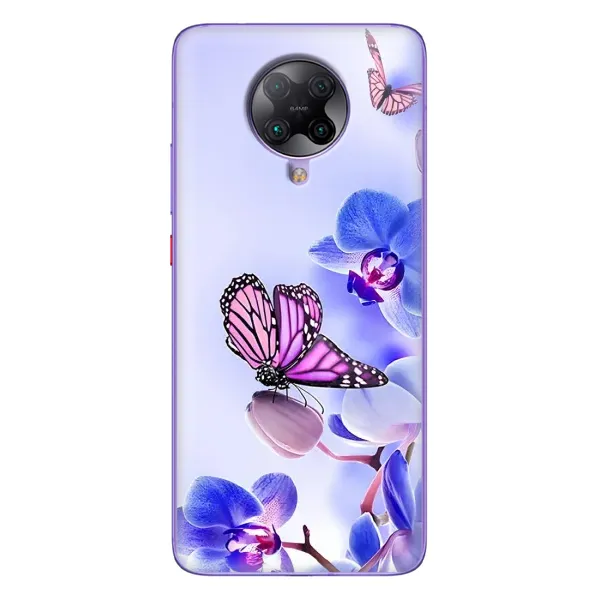 Чехол с принтом «Бабочка на цветочке» для Xiaomi POCO F2 Pro