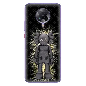 Чехлы для Xiaomi POCO F2 Pro - Bearbrick Louis Vuitton (PREMIUMPrint) (Bearbrick LV)