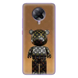 Чехлы для Xiaomi POCO F2 Pro - Bearbrick Louis Vuitton (PREMIUMPrint)