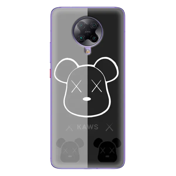 Чехол с принтом «БеарБрик глаза» для Xiaomi POCO F2 Pro