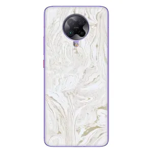 Мраморний чехол на Xiaomi POCO F2 Pro (VPrint) (Білий мрамор)
