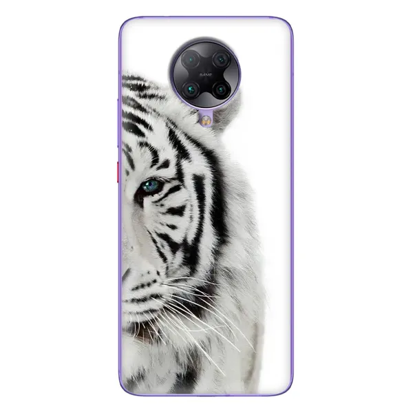 Чехол с принтом «Белый Тигр» для Xiaomi POCO F2 Pro