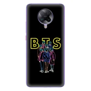 Чехлы BTS для Xiaomi POCO F2 Pro (AlphaPrint) (BTS стайл)