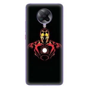 Чохли з героями Марвел Xiaomi POCO F2 Pro (VPrint) (Залізна людина)