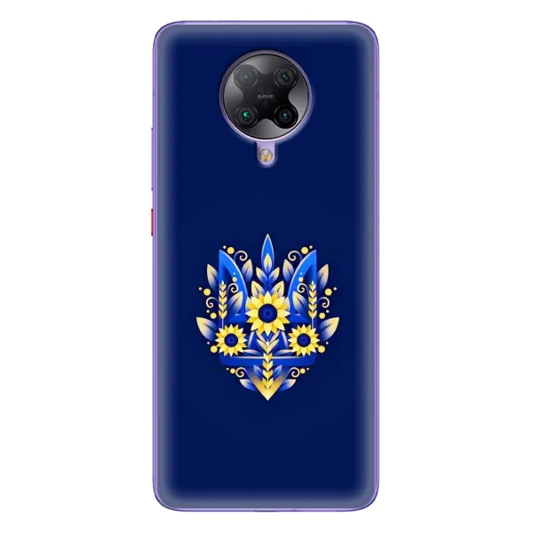 Чехол с принтом «Цветочный Герб» для Xiaomi POCO F2 Pro