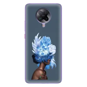 Чехлы (ART) Цветы на Xiaomi POCO F2 Pro (VPrint) (Квіти на голові)