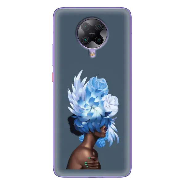 Чехол с принтом «Цветы на голове» для Xiaomi POCO F2 Pro