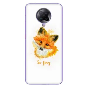 Чехлы с картинкой Лисички для Xiaomi POCO F2 Pro (VPrint) (Девочка Лиса)