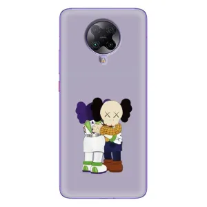 Чехлы для Xiaomi POCO F2 Pro - Bearbrick Louis Vuitton (PREMIUMPrint) (Дружба Беарбрик)