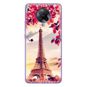 Чехол Эйфелева Башня для Xiaomi POCO F2 Pro - (AlphaPrint) (Эйфелева Башня)
