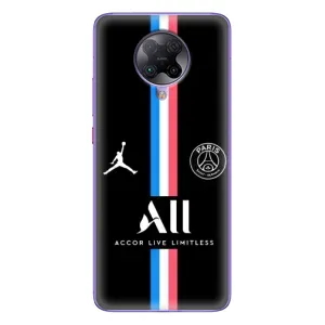 Чехлы PSG для Xiaomi POCO F2 Pro (AlphaPrint) (футболка ПСЖ)