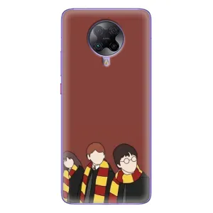 Чехлы с Гарри Поттером для Xiaomi POCO F2 Pro (AlphaPrint) (Гарри с друзьями)