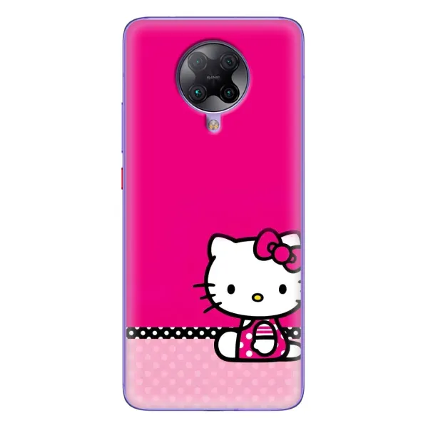 Чохол з принтом «Girl KITTY» для Xiaomi POCO F2 Pro