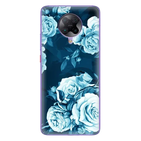 Чехол с принтом «Голубые Бутоны» для Xiaomi POCO F2 Pro