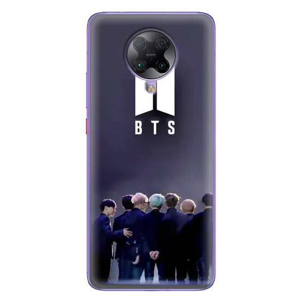 Чехол с принтом «Группа BTS» для Xiaomi POCO F2 Pro
