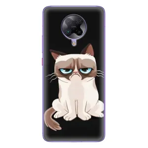 Чохол з принтом для Xiaomi POCO F2 Pro (AlphaPrint) Модні коти (Сумний кіт)
