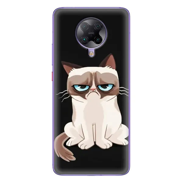 Чохол з принтом «Сумний кіт» для Xiaomi POCO F2 Pro