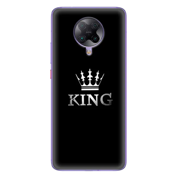 Чехол с принтом «KING» для Xiaomi POCO F2 Pro