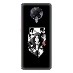 Чехлы на тему: Итачи Учиха для Xiaomi POCO F2 Pro (AlphaPrint) (коллаж Итачи)