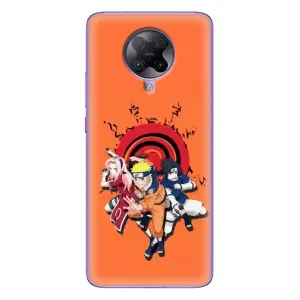 Naruto Anime Чехлы для Поко Ф2 Про (AlphaPrint) (команда Наруто)