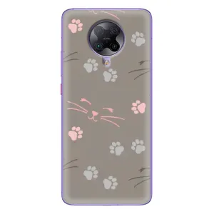 Чехол с принтом «Лапы и усы» для Xiaomi POCO F2 Pro