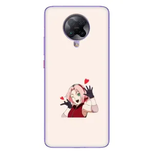 Чохли Персонажі Аніме Наруто для Xiaomi POCO F2 Pro (AlphaPrint) (Лайк Сакура)