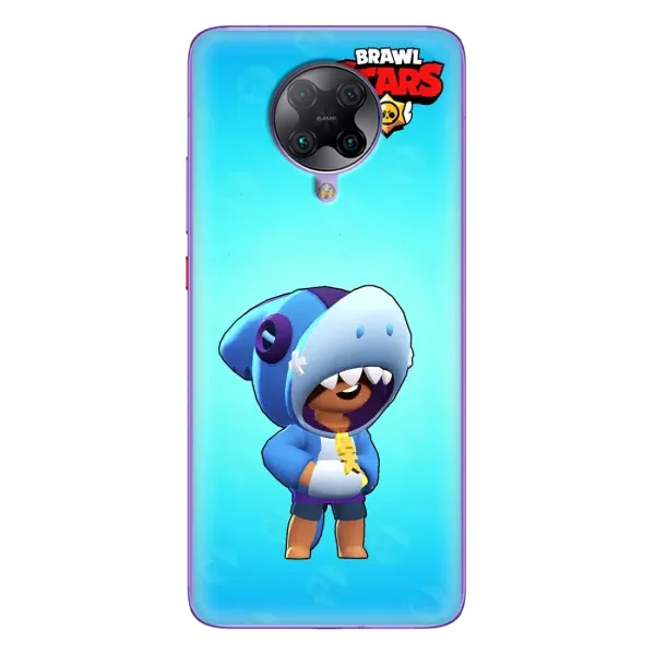 Чохол з принтом «Леон акула» для Xiaomi POCO F2 Pro