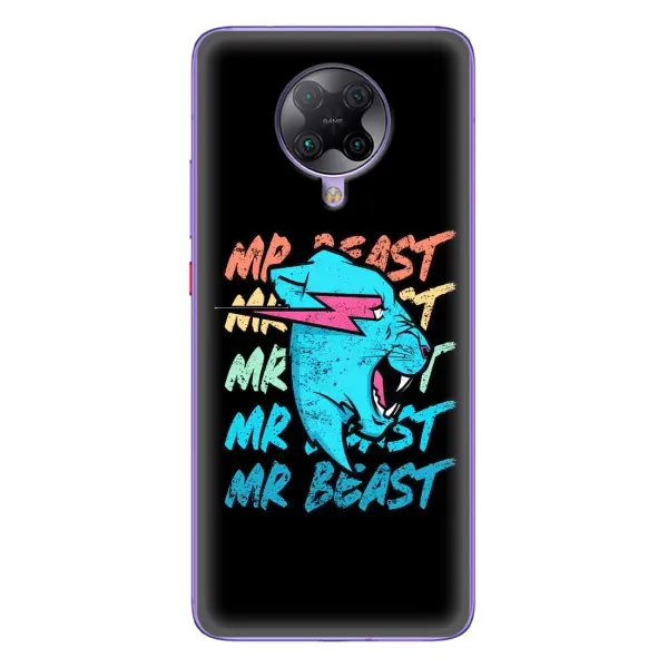 Чехол с принтом «logo Mr beast» для Xiaomi POCO F2 Pro Чехол с принтом «logo Mr beast» для Xiaomi POCO F2 Pro
