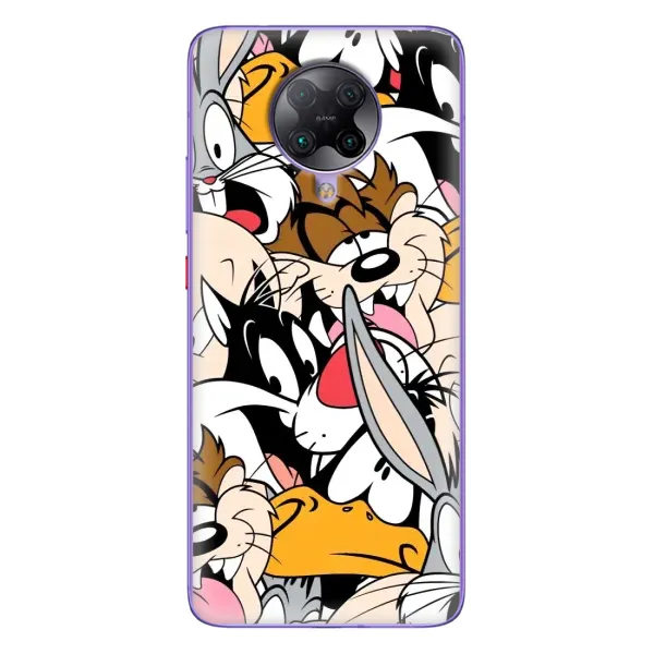Чехол с принтом «Looney Tunes» для Xiaomi POCO F2 Pro