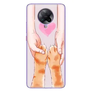 Чехол на Поко Ф2 Про с Котами (VPrint) (Любовь к котикам)