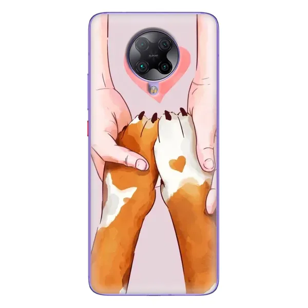 Чехол с принтом «Любовь к собакам» для Xiaomi POCO F2 Pro